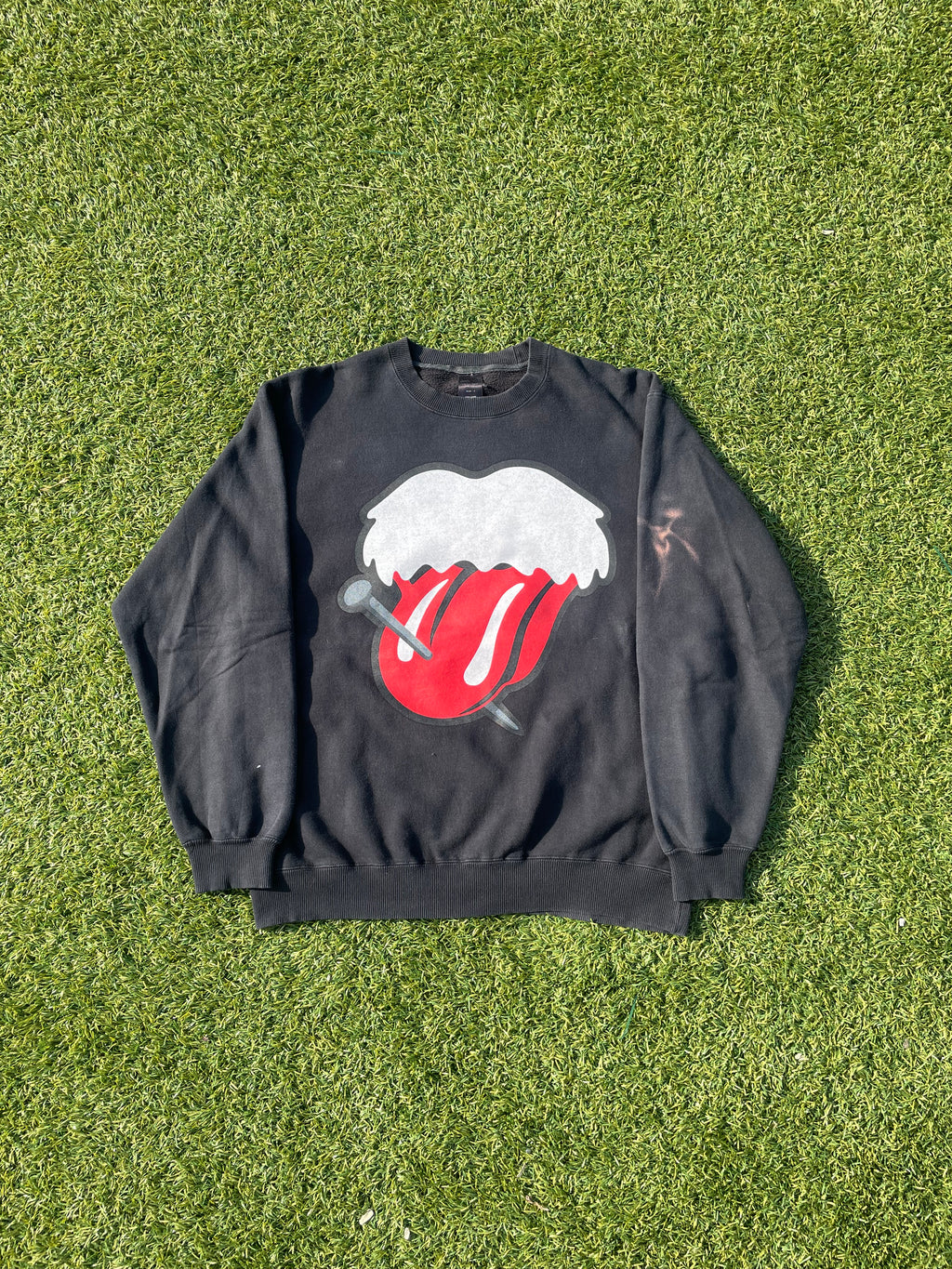 AW03 “Touch Me I’m Sick!” - Number (N)ine Rolling Stones Black Sweater