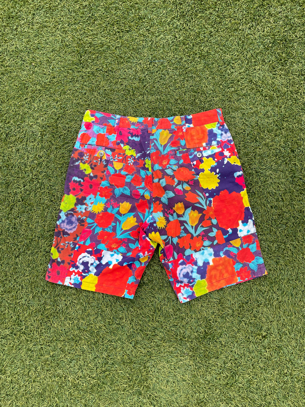 AD2001 Junya Watanabe Multi-Color Floral Blocking Set