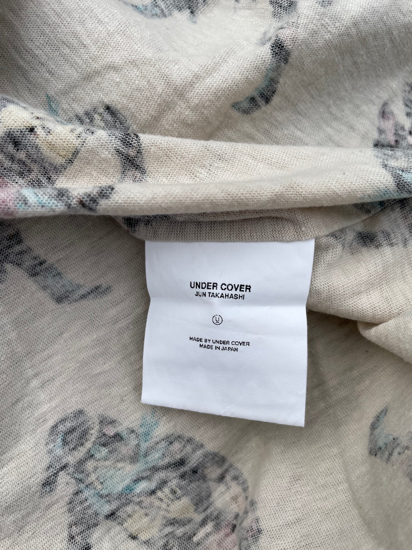 SS03 “Scab” - Undercover All Over Print Ethnic Figure Sleeveless Tank Top