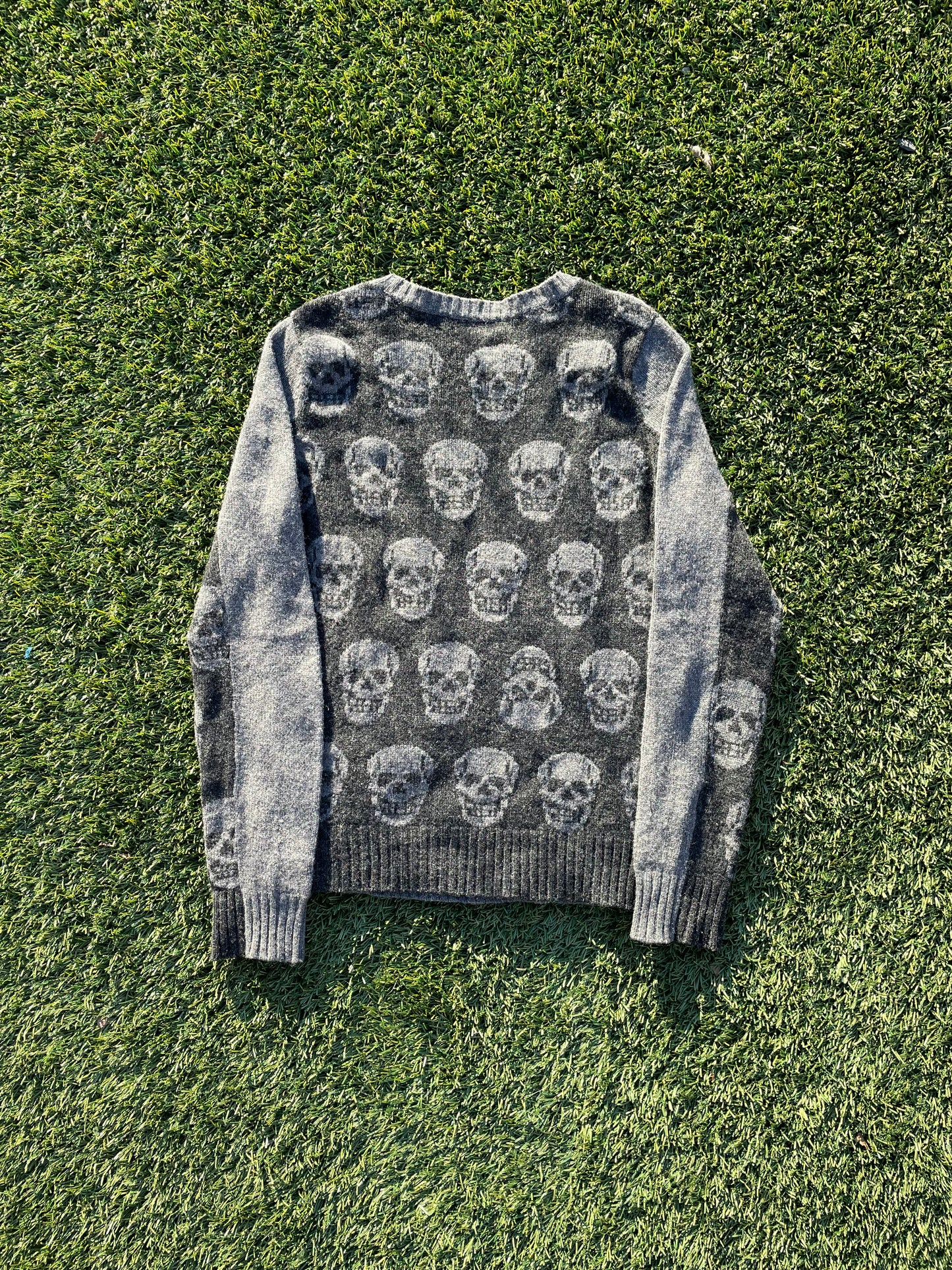 Hysteric Glamour Skull Wool Sweater