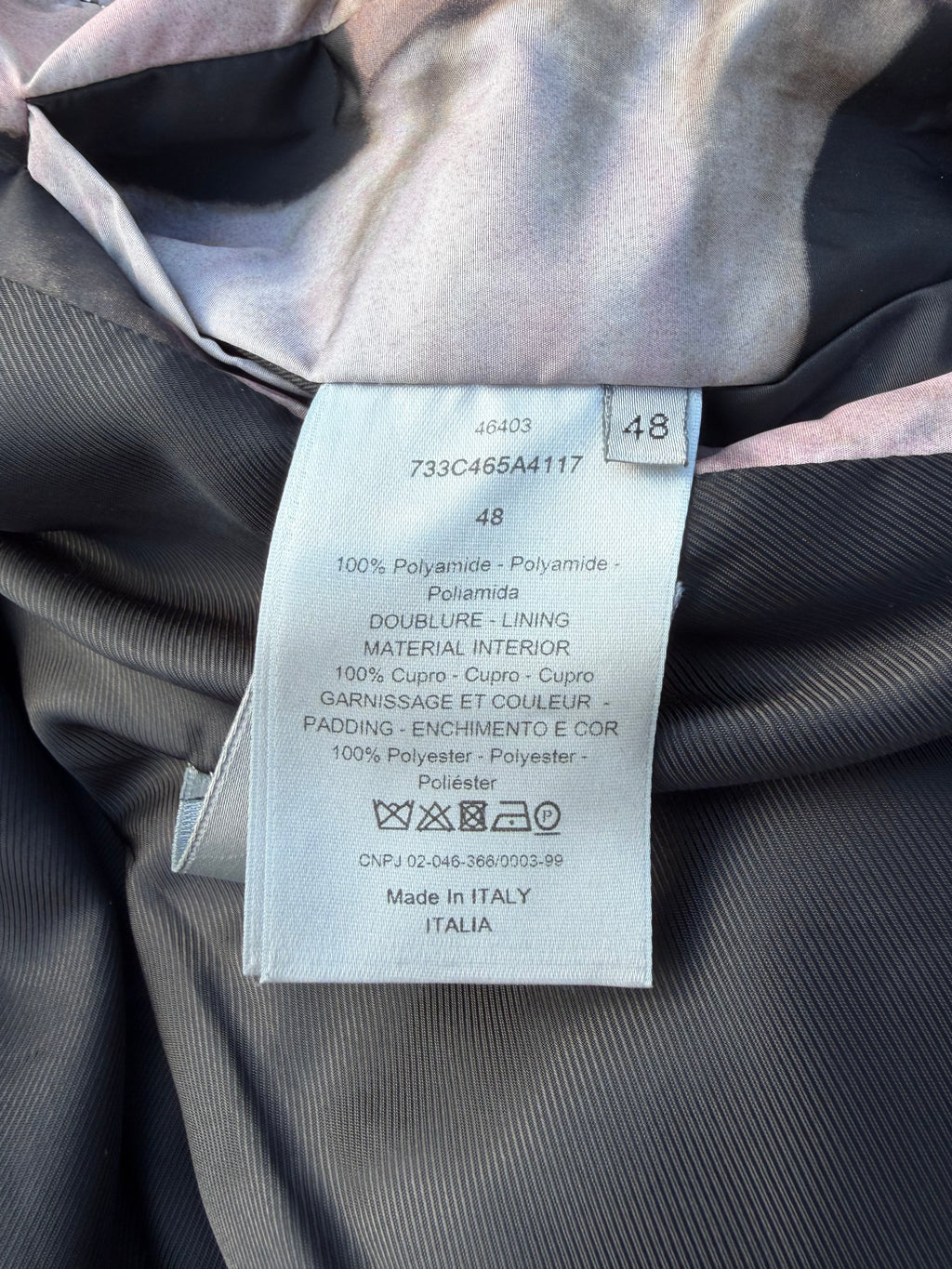 AW17 Dior By Kris Van Assche ‘Dan Witz’ Moshpit Nylon Bomber Jacket