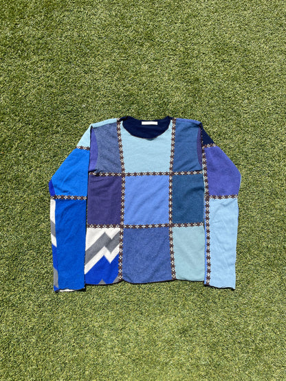 AW02 “Nowhere” - 1/100 Number (N)ine Patchwork Cashmere Long Sleeve