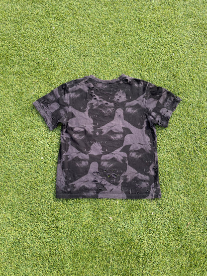 AW03 “Paperdoll” - Undercover All Over Print Rottweiler Distressed Tee