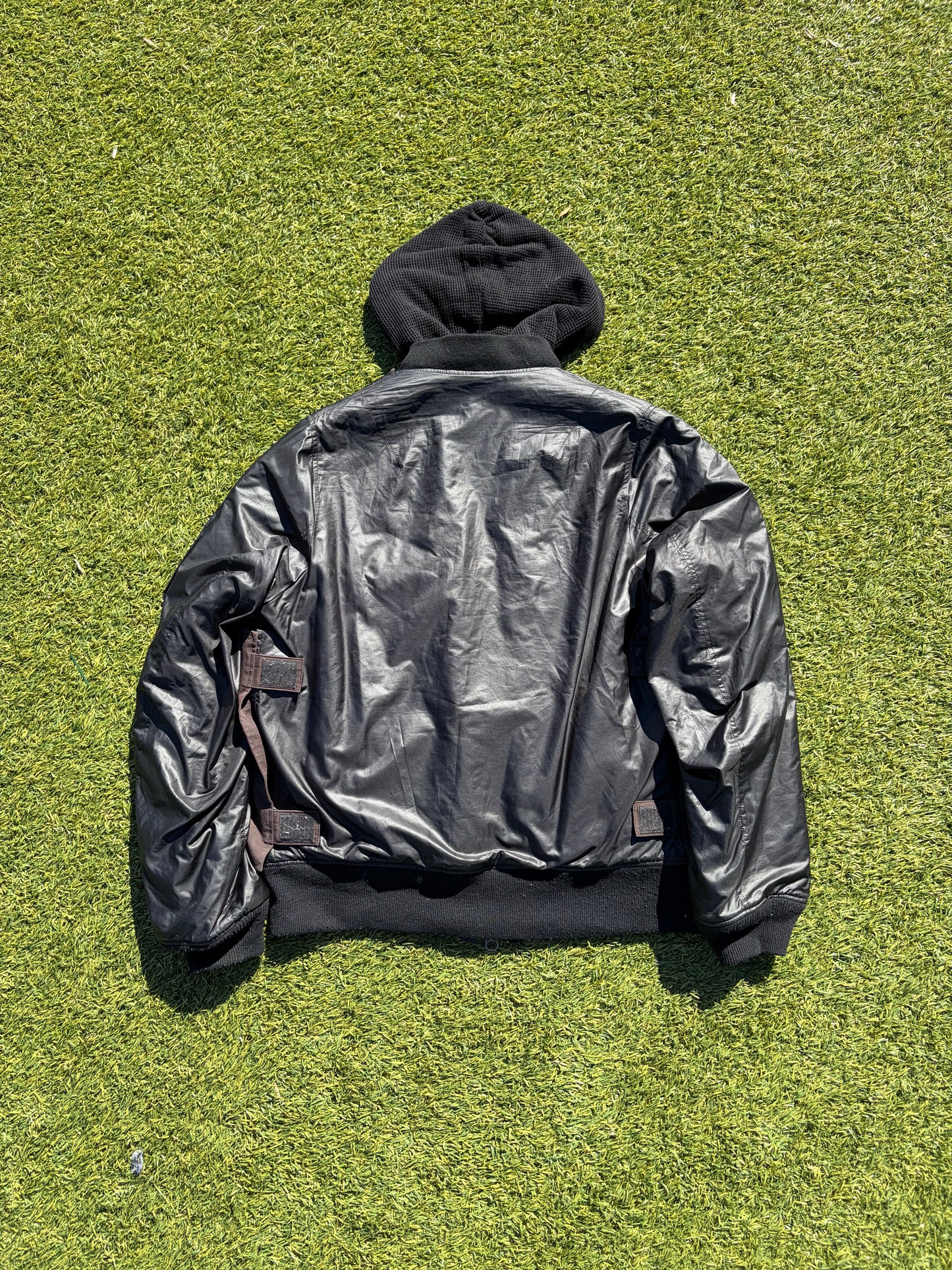 AW06/07 Undercover Vandalize Cargo Nylon Bomber Jacket