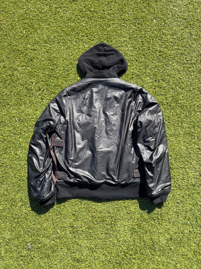 AW06/07 Undercover Vandalize Cargo Nylon Bomber Jacket