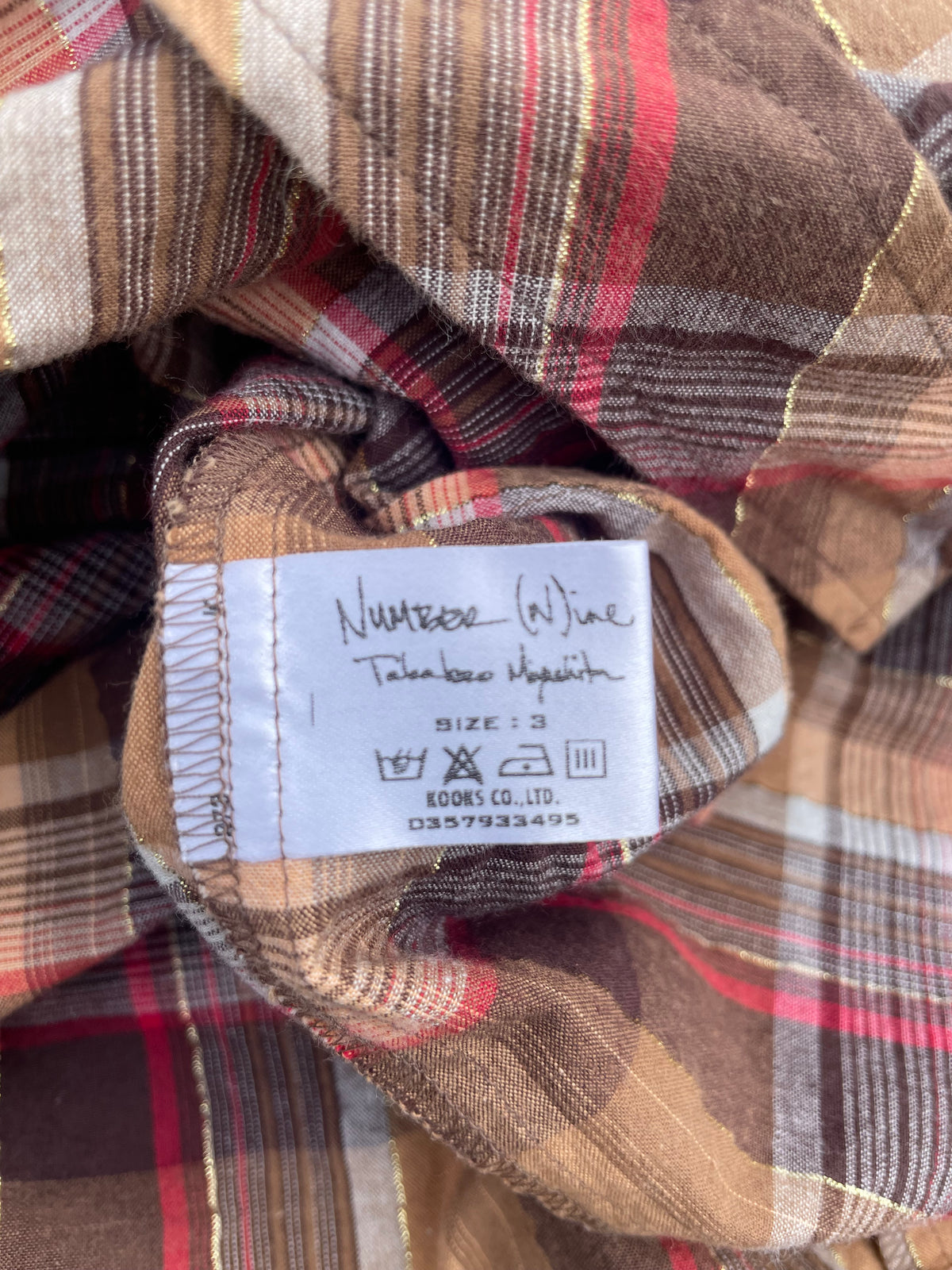 AW05 “The High Streets” - Number (N)ine Western Style Button Up