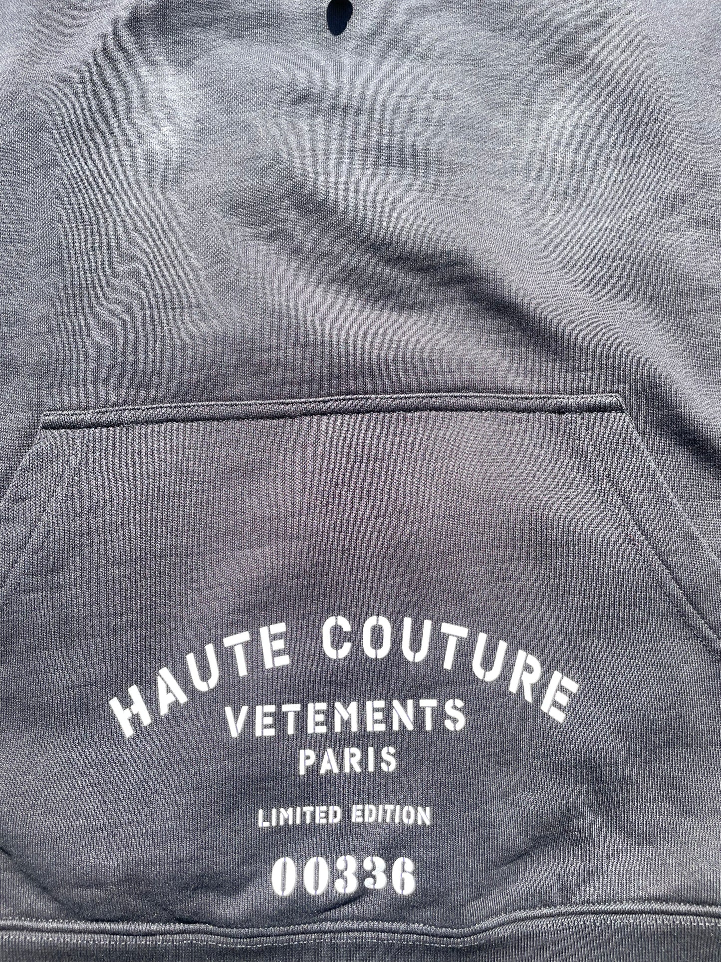 Vetements Maison De Couture Logo Hoodie