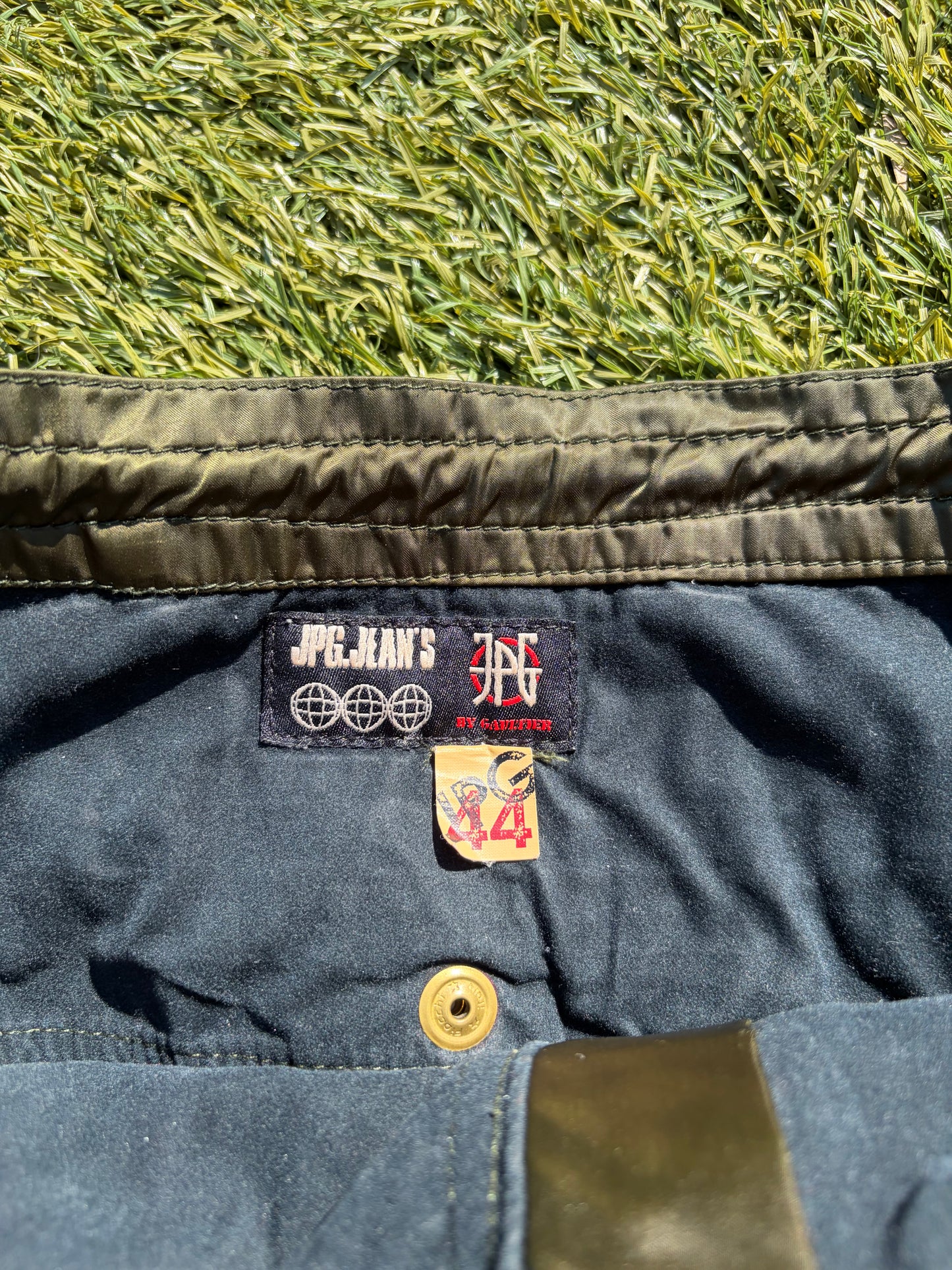 AW03 Jean Paul Gaultier Parachute Cargo Silk Bondage Pant