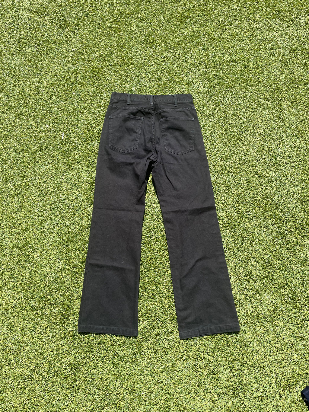 Celine FL_001 Black Flare Denim