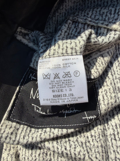 AW07 “Love God Murder” - Number (N)ine Western Leather Jacket
