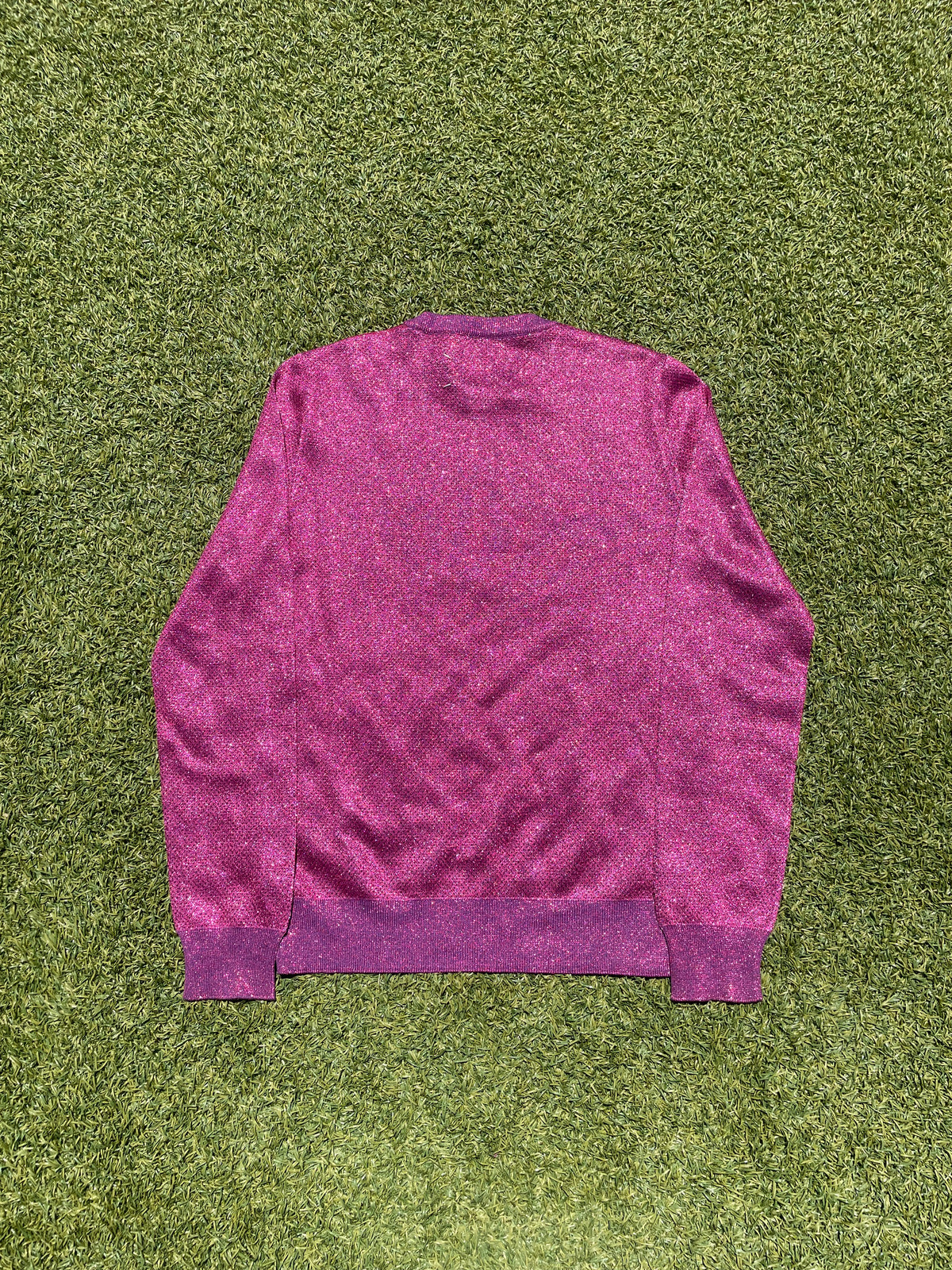 AW15 Maison Margiela Lurex Lips Glitter Sweater