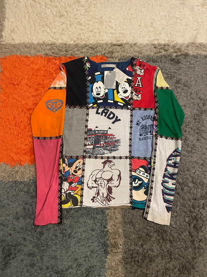 AW02 “Nowhere” - 1/100 Number (N)ine Patchwork Long Sleeve