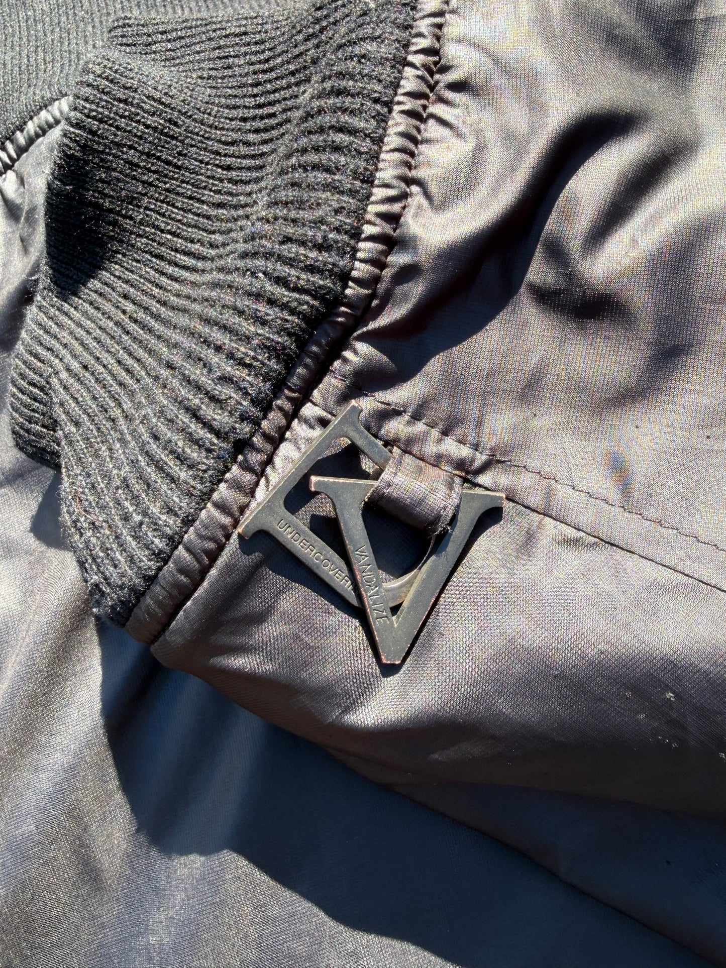 AW06/07 Undercover Vandalize Cargo Nylon Bomber Jacket