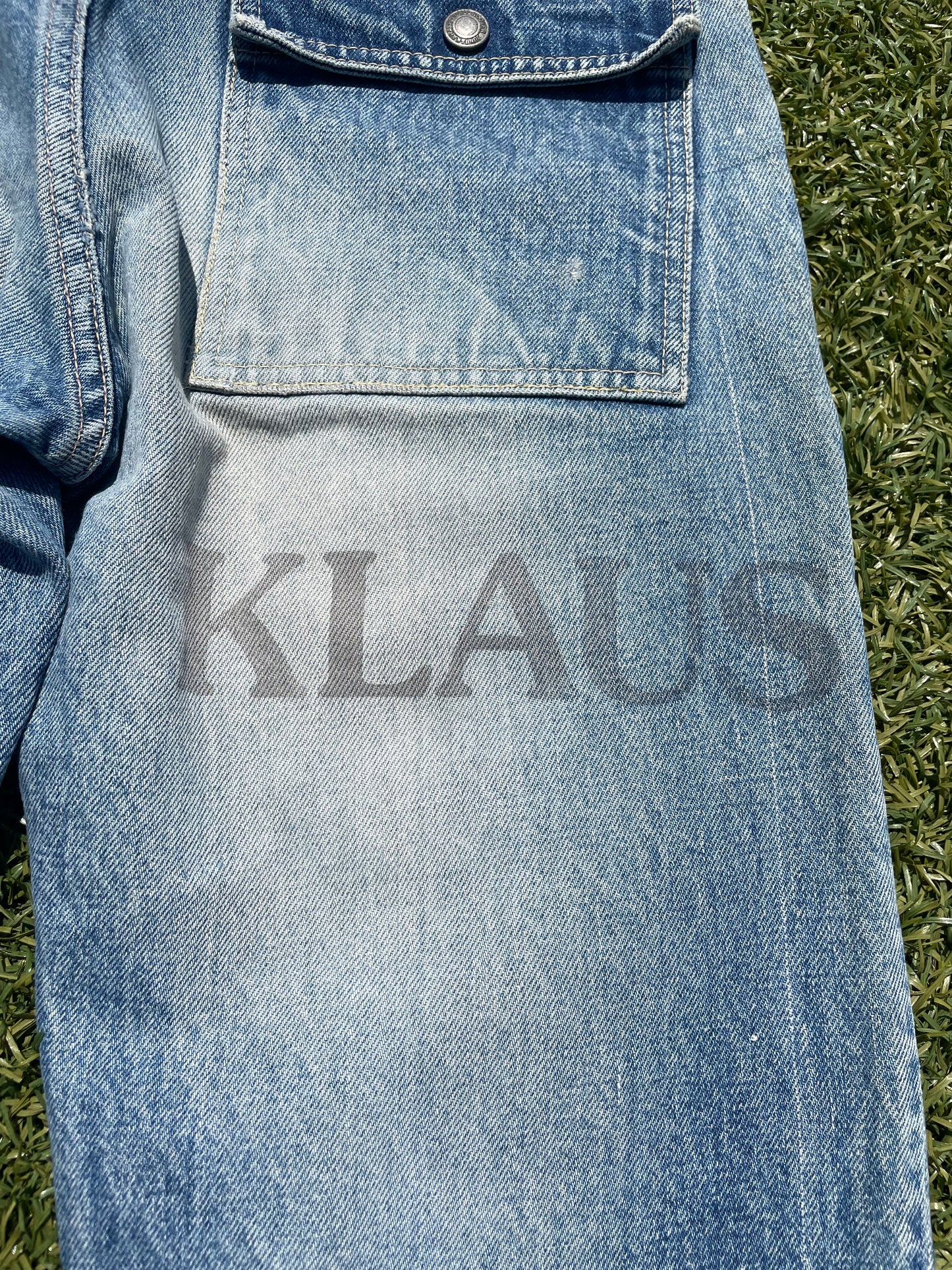 SS06 “T” - Undercover Distressed Klaus Cargo Denim