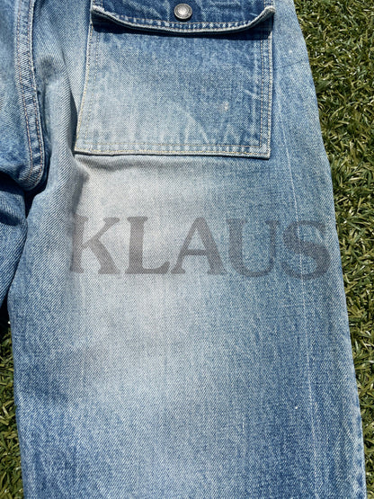 SS06 “T” - Undercover Distressed Klaus Cargo Denim