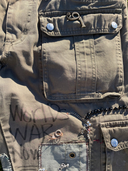 1/1 Dolce & Gabbana X Nyree Patchwork Utility Cargo Pant