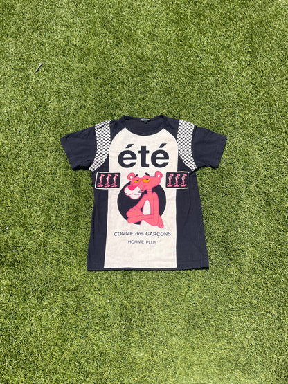 AD2009 Comme Des Garçons Homme Plus Pink Panther "ete" T-Shirt