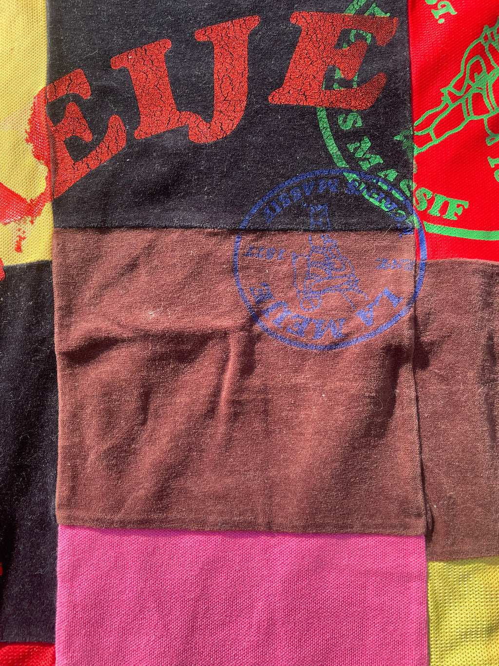 AD2005 Junya Watanabe Multi-Color ‘La Meije’ Patchwork Tank Top