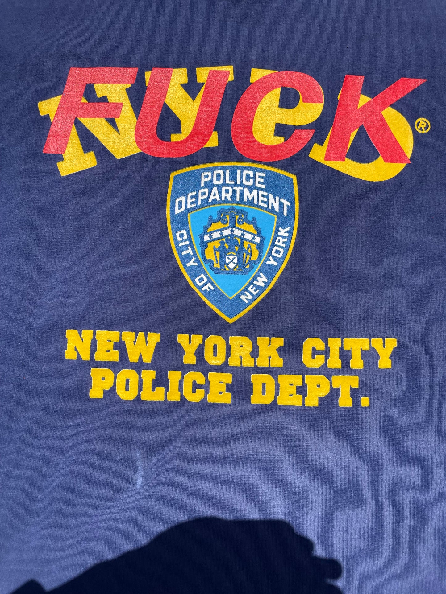 B.Stroy “F*CK NYPD” NYCPD T-Shirt