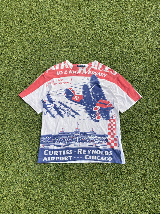 AD2003 Comme Des Garcons Homme '10th Anniversary' Airplane T-Shirt