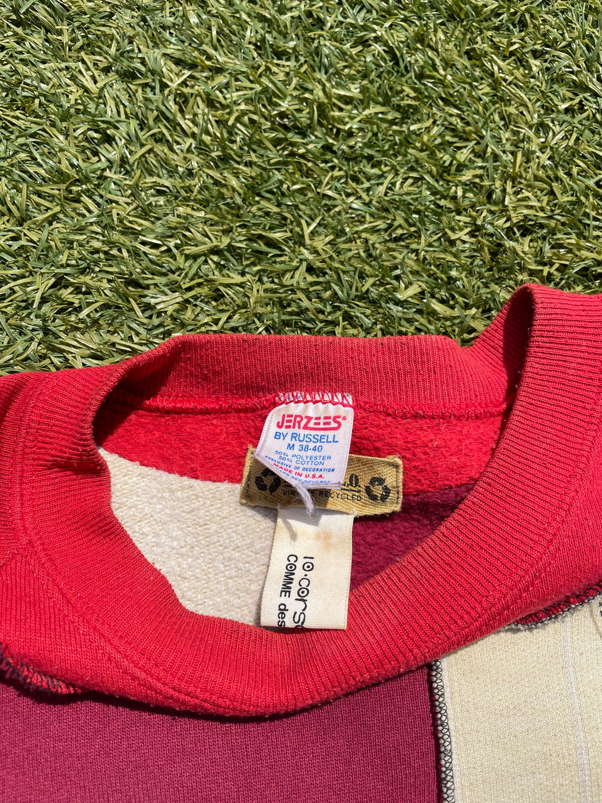 Comme Des Garçons 10 Corso Como Vintage Recycle Patchwork Sweater