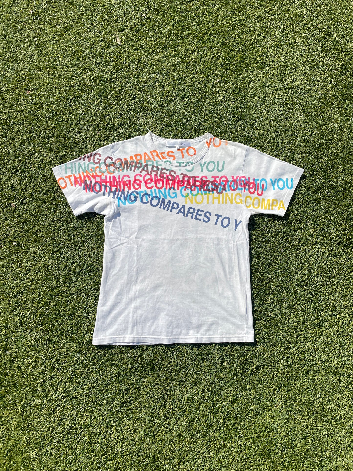 AD2001 Junya Watanabe “Nothing Compares To You” Poem T-Shirt