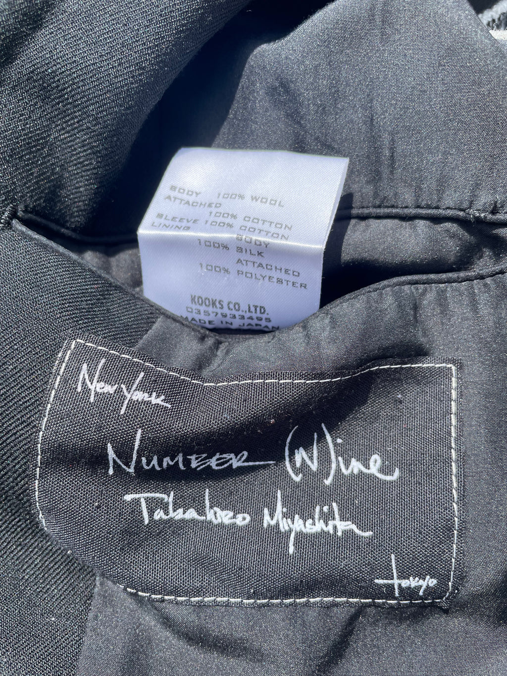 AW05 “The High Streets” - Number (N)ine Hybrid Cargo Blazer
