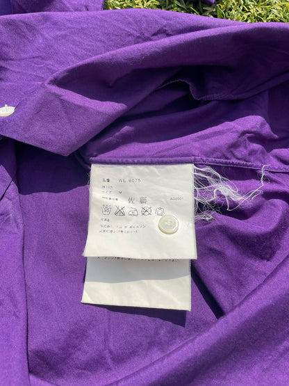 AD2001 Junya Watanabe “Peanut Butter” Purple Button Up Shirt