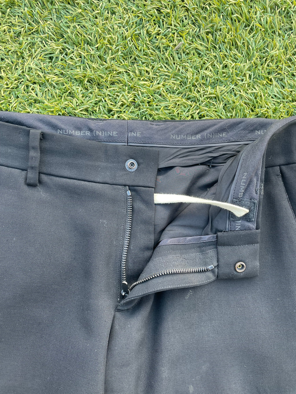 AW05 “The High Streets” - Number (N)Ine Tiger Camo Hybrid Cargo Pant