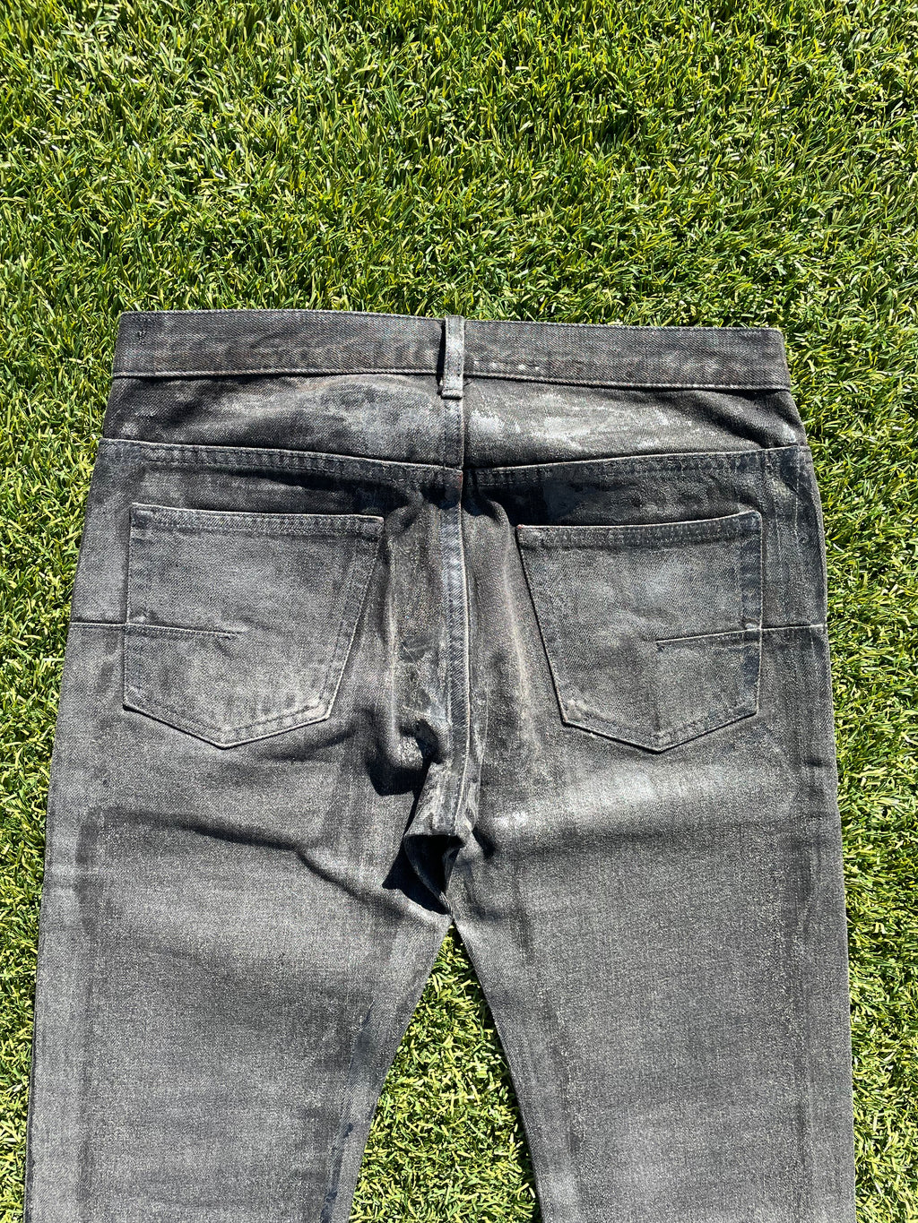 AW05 “In The Morning” - Dior Homme By Hedi Slimane Waxed Luster Denim