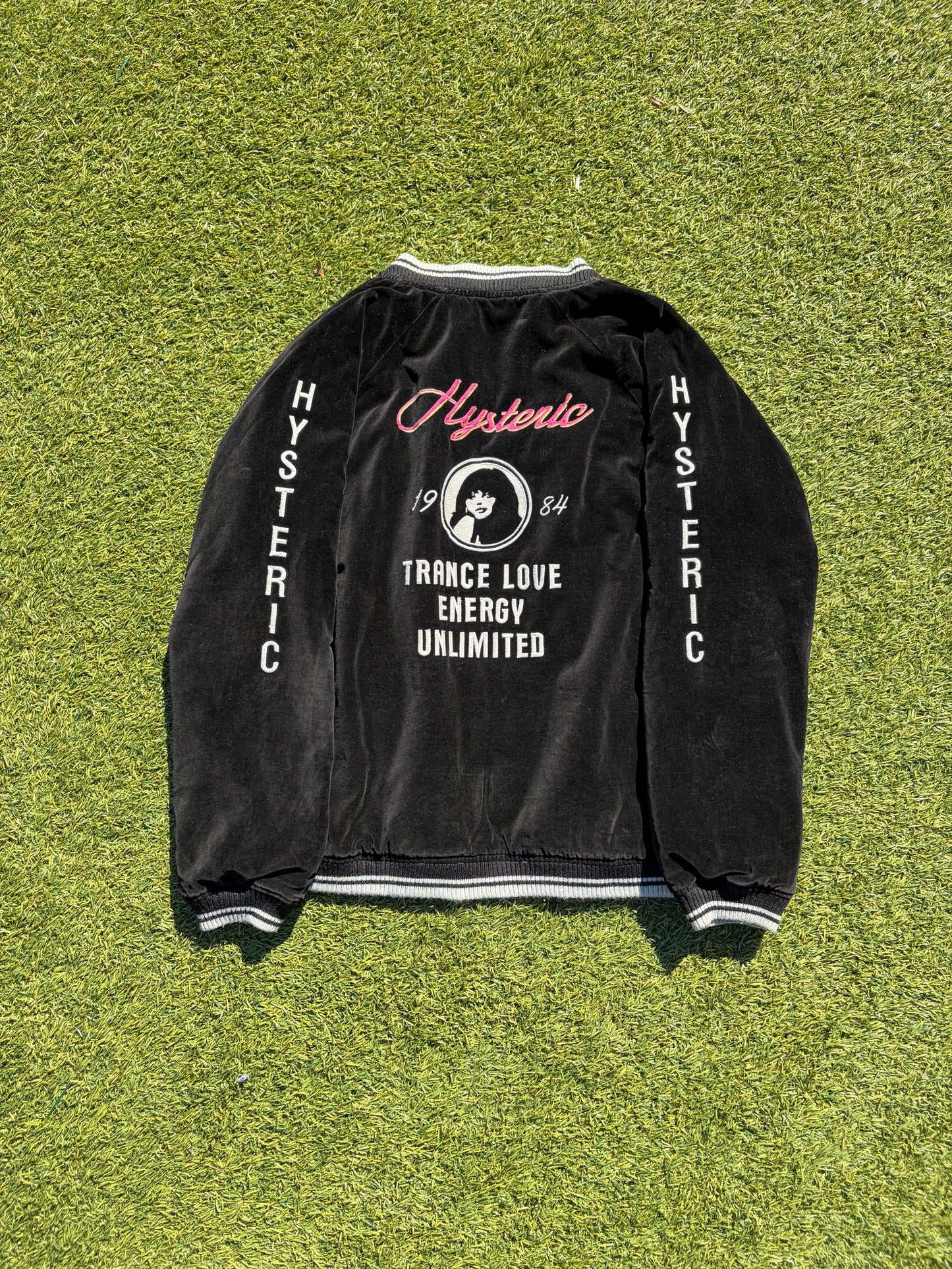 Hysteric Glamour ‘Vietnam’ Souvenir Reversible Velour Bomber Jacket 🇻🇳