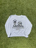 1991 Issey Miyake Crown Logo Heather Grey Sweater