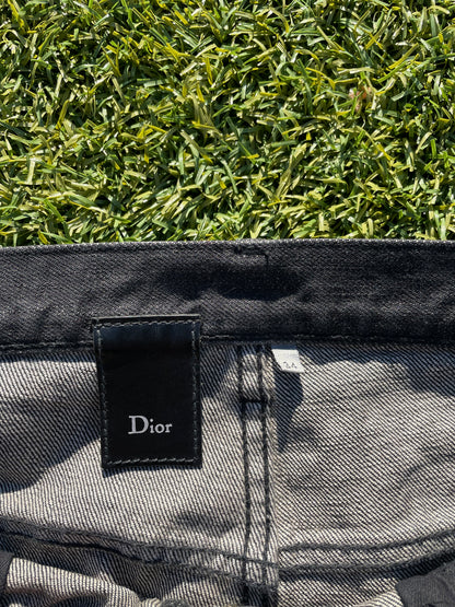 AW05 “In The Morning” - Dior By Hedi Slimane Black Waxed Luster Denim