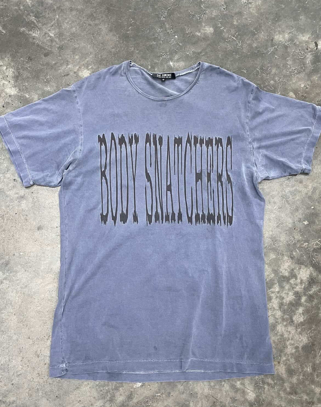 AW04 “Waves” - Raf Simons Body Snatchers Dyed T-Shirt