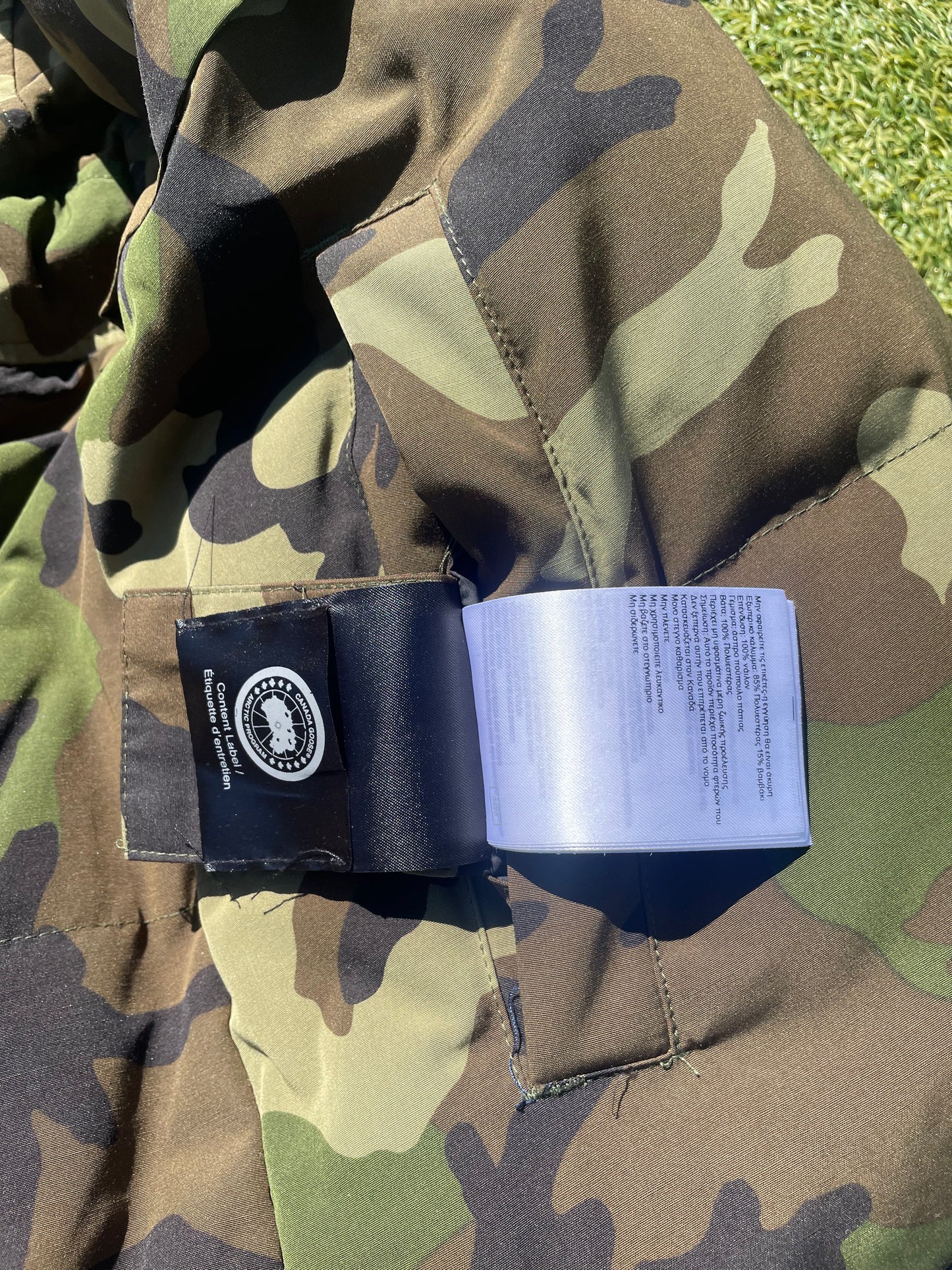 FW17 Vetements X Canada Goose Reversible Camo Padded Puffer Jacket