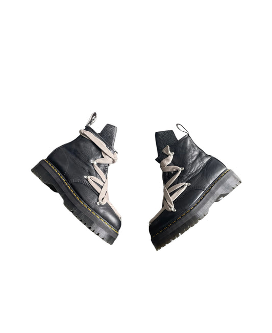 Rick Owens X Dr Martens 1460 Jumbo Lace Boots