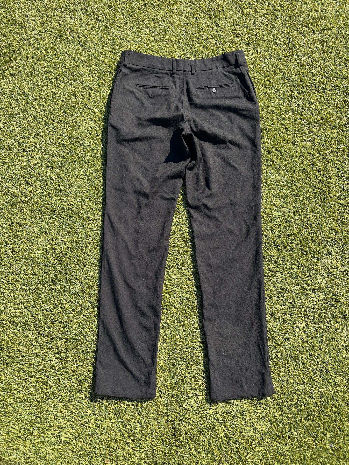 AW18-SS19 Saint Laurent Black Dress Suit