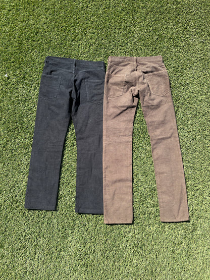 AW05 Art & Crafts - Undercover Horizontal Corduroy Pants