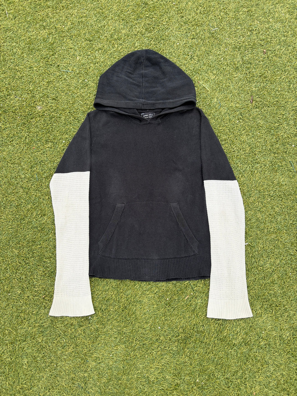 AW03 “Touch Me I’m Sick” - Number (N)ine Thermal Knit Hybrid Hoodie