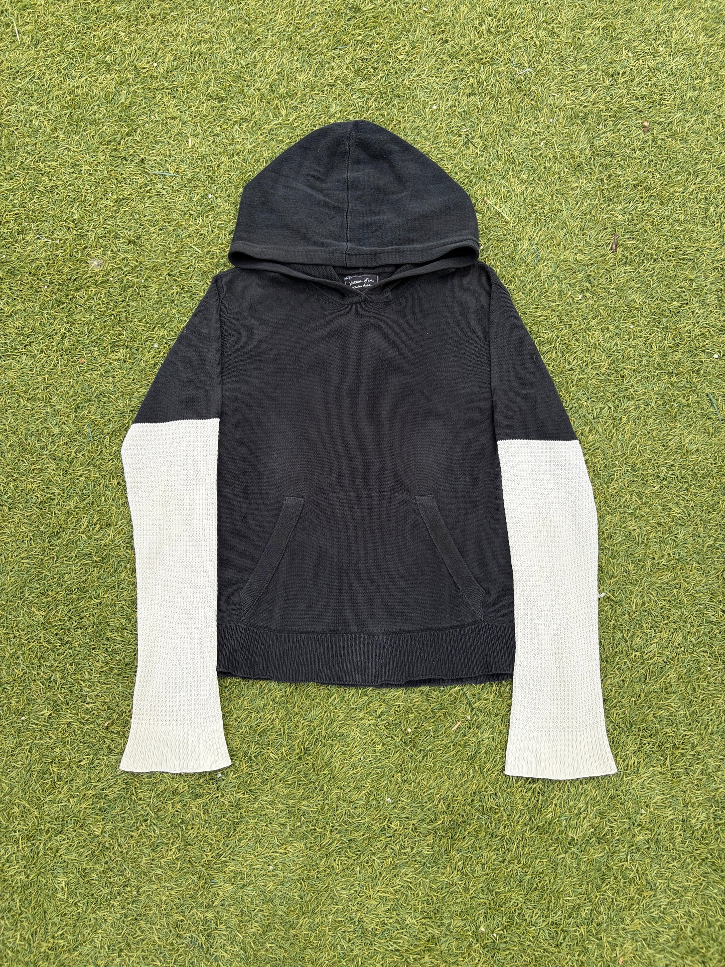 AW03 “Touch Me I’m Sick” - Number (N)ine Thermal Knit Hybrid Hoodie