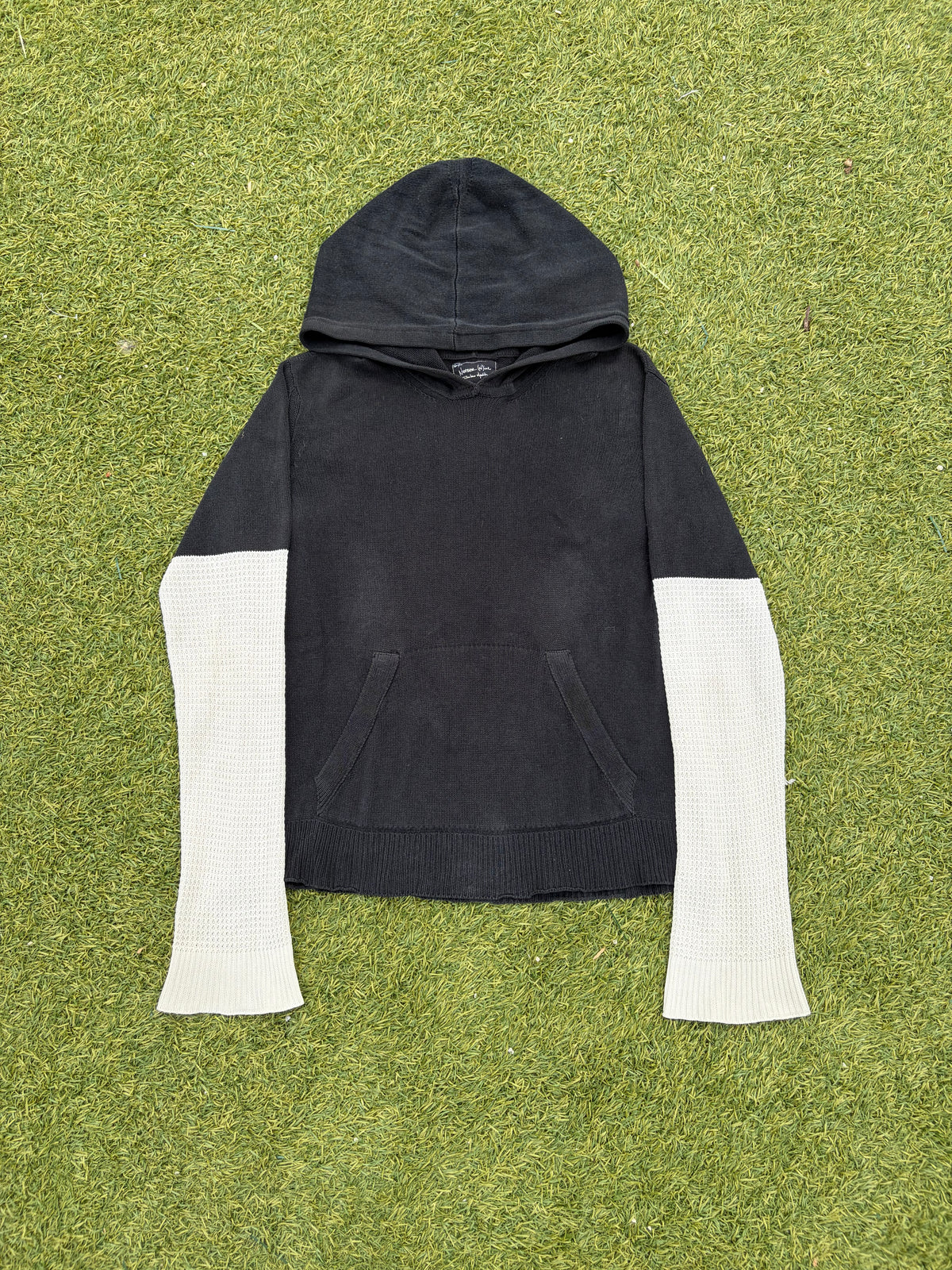 AW03 “Touch Me I’m Sick” - Number (N)ine Thermal Knit Hybrid Hoodie