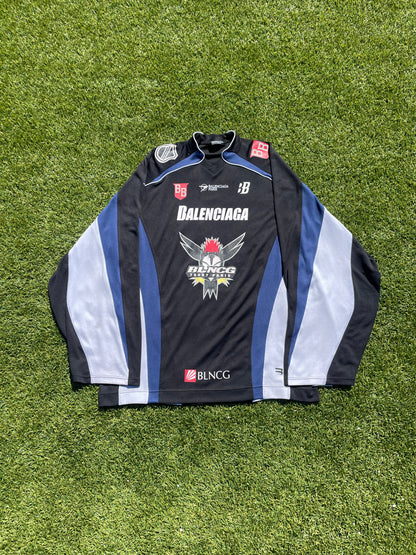 2020’ Balenciaga Hockey Racing Logo Jersey