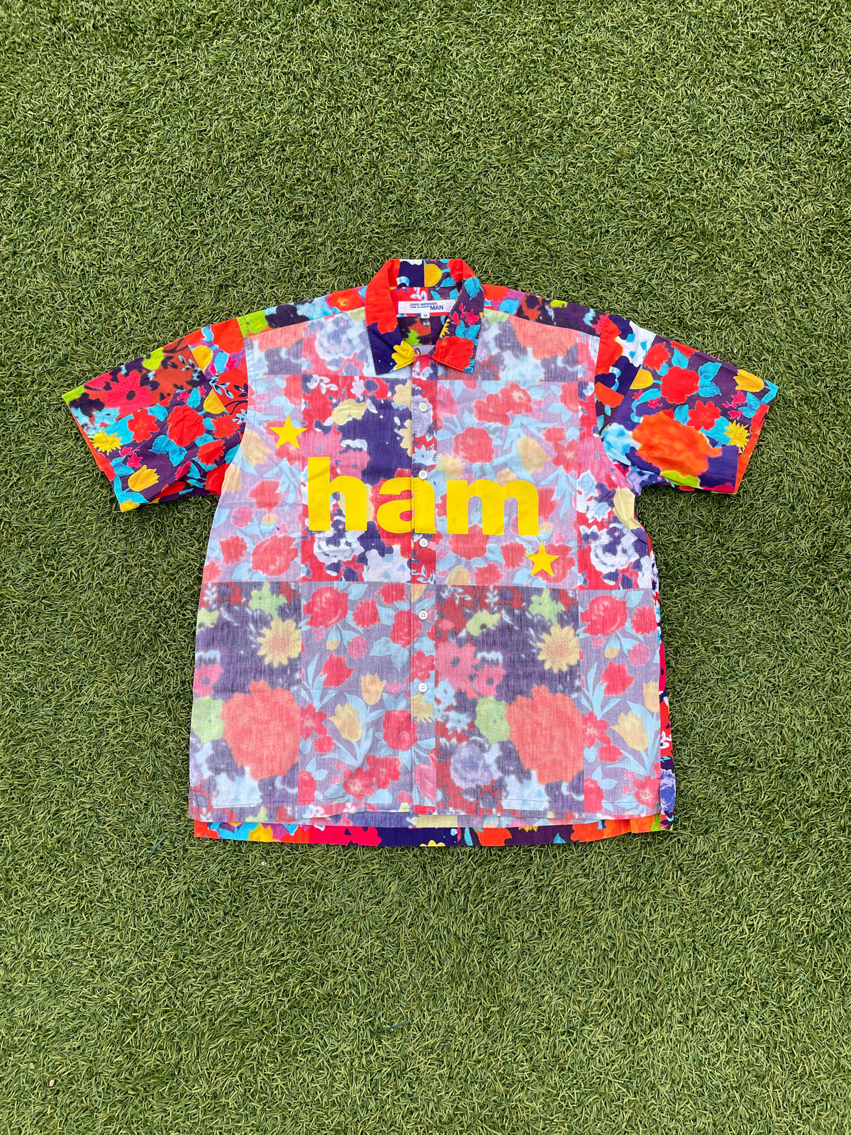 AD2001 Junya Watanabe Multi-Color Floral Blocking Set