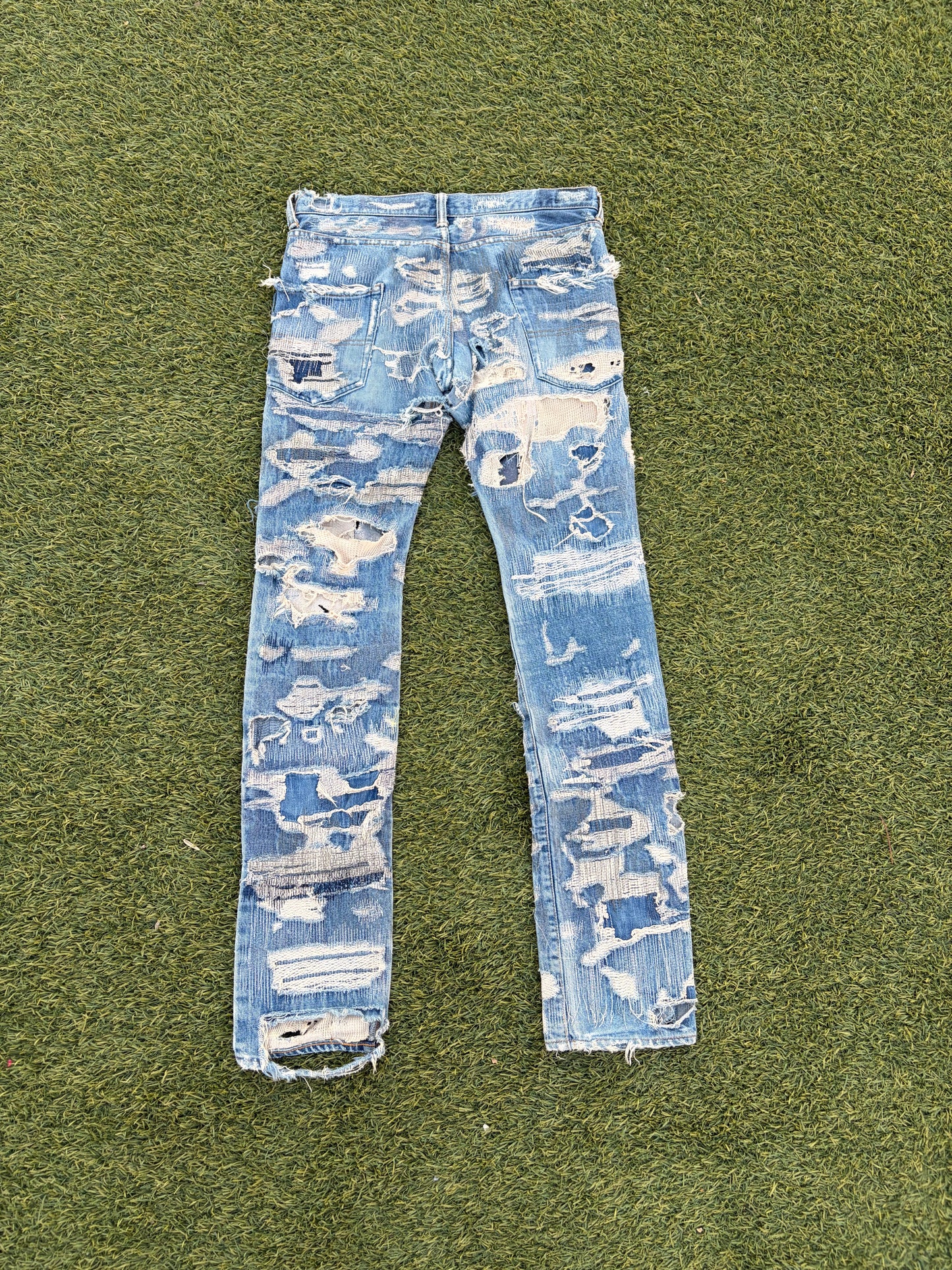 AW05 “Arts & Crafts” - Undercover ‘85’ Boro Distressed Denim