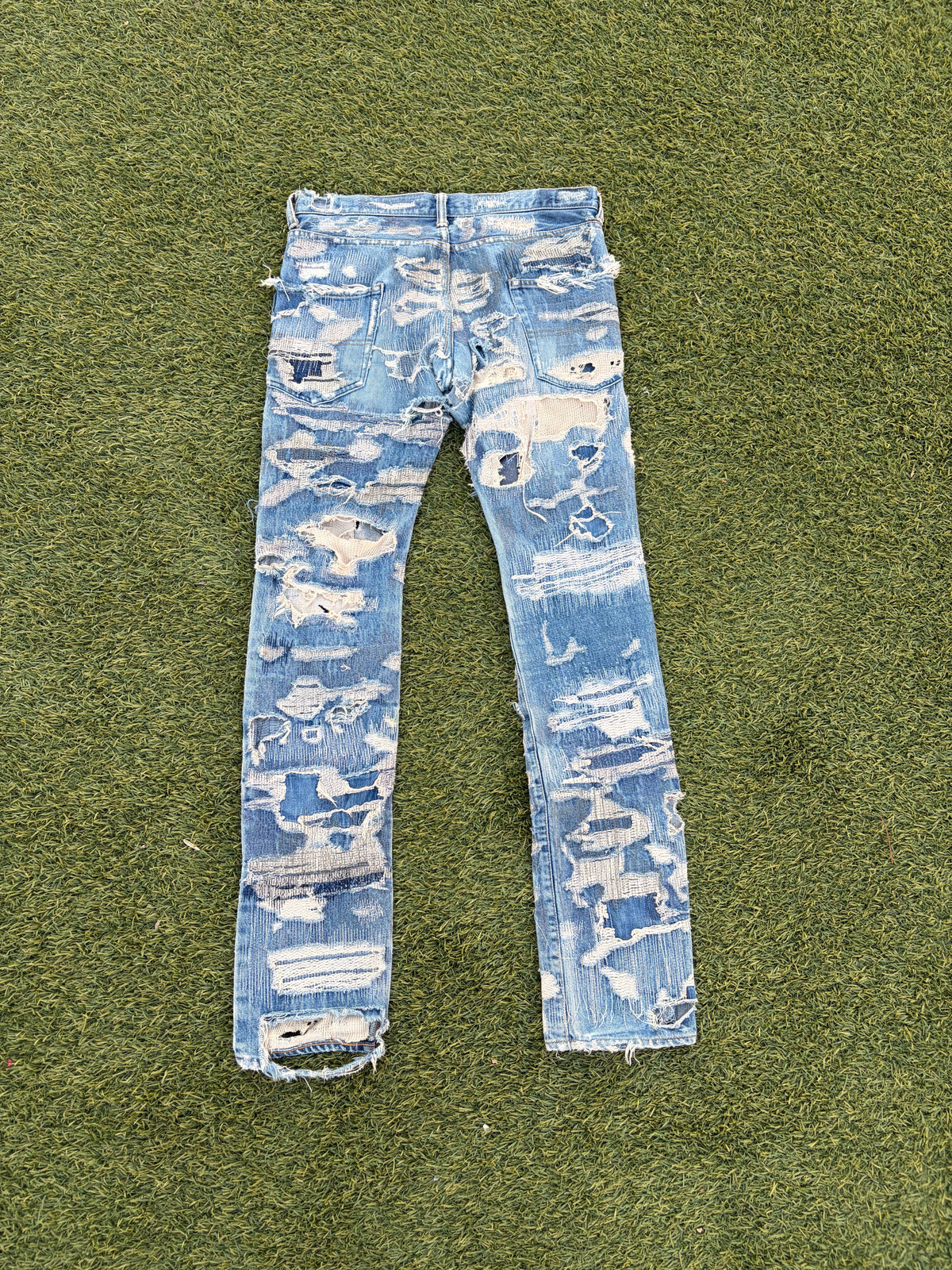 AW05 “Arts & Crafts” - Undercover ‘85’ Boro Distressed Denim