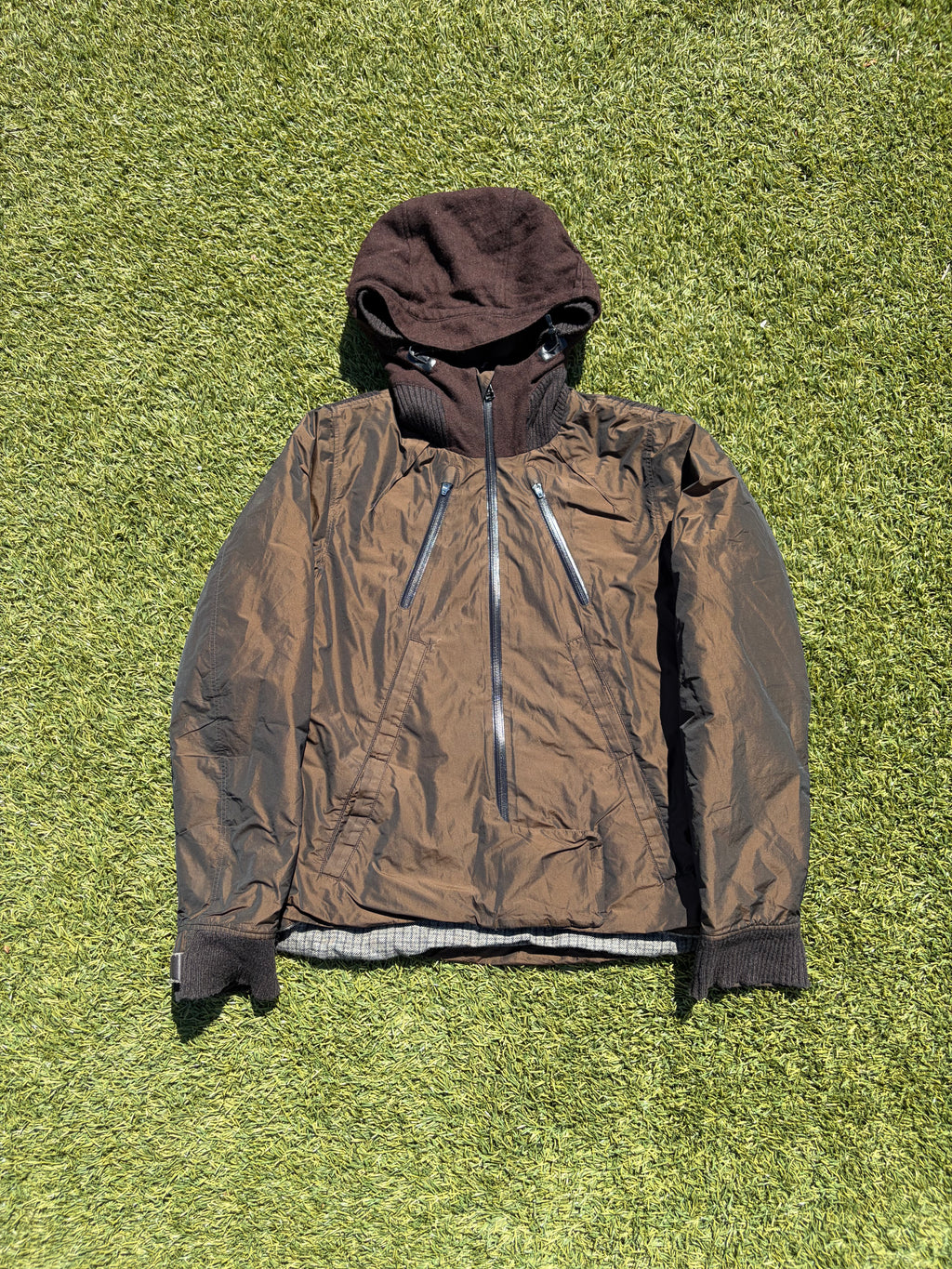 AW07 “Earmuff” - Undercover Hybrid Nylon Windbreaker Jacket
