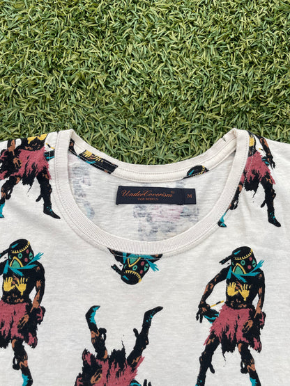 SS03 “Scab” - Undercover All Over Print Ethnic Figure Sleeveless Tank Top