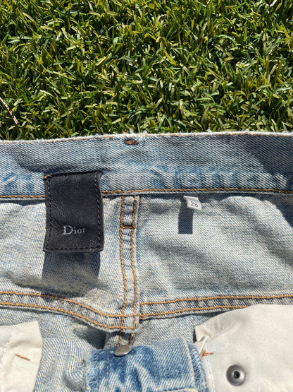 SS06 Dior Homme By Hedi Slimane Crash Distressed Denim