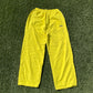 FW23 Balenciaga 3B Sports Icon Yellow Trackpants