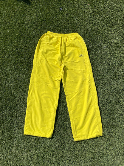 FW23 Balenciaga 3B Sports Icon Yellow Trackpants